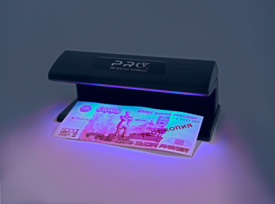 Детектор банкнот PRO 7 LED Т-06742 просмотровый мультивалюта