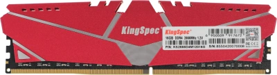 Память DDR4 16GB 2666MHz Kingspec KS2666D4M12016G RTL PC4-21300 CL19 DIMM 288-pin 1.2В single rank Ret