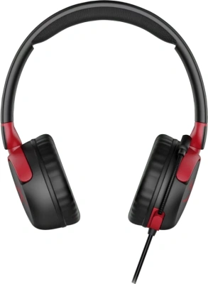 Наушники с микрофоном HyperX Cloud Mini черный/красный накладные оголовье (7G8F4AA)