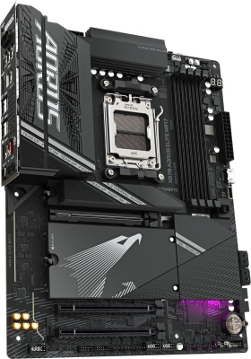 Материнская плата Gigabyte X870M A ELITE WF7 SocketAM5 AMD X870 4xDDR5 mATX AC`97 8ch(7.1) 2.5Gg RAID+HDMI