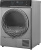 Сушильная машина Weissgauff WD 879 Diamond Heat Pump кл.энер.:A++ макс.загр.:8кг серебристый (430998)