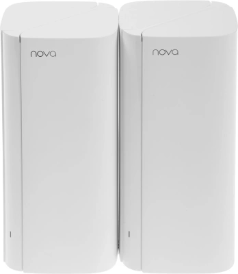 Бесшовный Mesh роутер Tenda EX12 (EX12(2-PACK)) AX3000 10/100/1000BASE-TX белый (упак.:2шт)