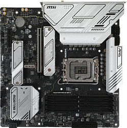 Материнская плата MSI MAG B760M MORTAR WIFI II Soc-1700 Intel B760 4xDDR5 mATX AC`97 8ch(7.1) 2.5Gg+HDMI+DP