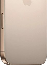 Смартфон Apple A3296 iPhone 16 Pro Max 256Gb бежевый титан моноблок 3G 4G 1Sim 6.9" 1320x2868 iOS 18 48Mpix 802.11 a/b/g/n/ac/ax/be NFC GPS Protect