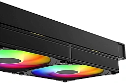 Система водяного охлаждения ID-Cooling FX240 Inf ARGB Soc-AM5/AM4/1200/1700/1851 черный 4-pin 27.2dB Al+Cu 300W Ret