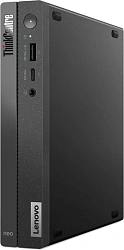 Неттоп Lenovo ThinkCentre Neo 50q G4 slim i5 13420H (2.1) 16Gb SSD256Gb UHDG Windows 11 Pro GbitEth WiFi BT 90W kb мышь клавиатура черный (12LN000BUS)