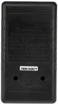 Мультиметр PROconnect M838 DT838 цифровой черный (13-3013)