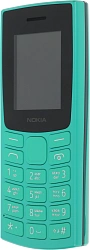 Мобильный телефон Nokia TA-1564 106 DS зеленый моноблок 2Sim 1.8" 120x160 Series 30+ GSM900/1800 GSM1900 FM microSD max32Gb