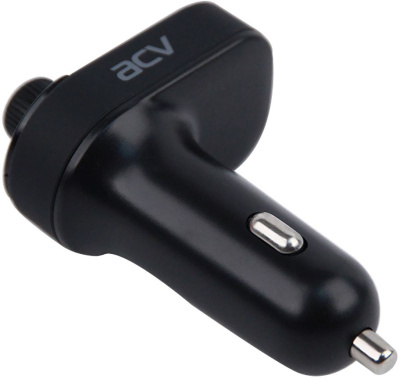 Автомобильный FM-модулятор ACV FMT-118B черный BT USB (37399)
