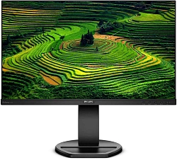 Монитор Philips 23.8" 241B8QJEB (00/01) черный IPS LED 16:9 DVI HDMI M/M матовая HAS Piv 1000:1 250cd 178гр/178гр 1920x1080 75Hz VGA DP FHD USB 4.97кг