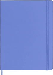 Блокнот Moleskine CLASSIC QP092B42 XLarge 190х250мм 192стр. нелинованный твердая обложка голубая гортензия