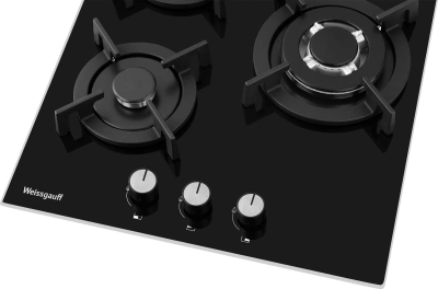 Газовая варочная поверхность Weissgauff HG 430 BGV черный