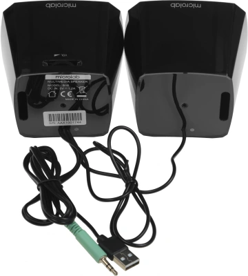 Колонки Microlab B16 2.0 черный 5Вт