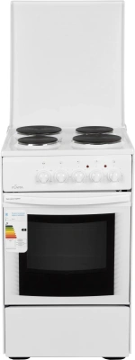 Плита Электрическая Flama AE 1401 W белый эмаль