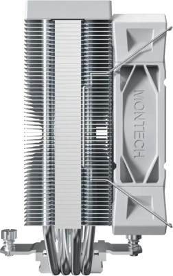 Устройство охлаждения(кулер) Montech NX400 Soc-AM5/AM4/1200/1700/1851 белый 4-pin 34.17dB Al+Cu 220W Ret (NX400WH)