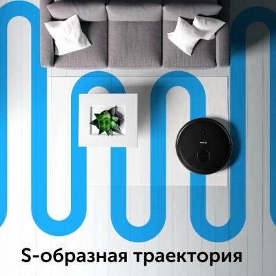 Пылесос-робот Red Solution RV-RL6000S 35Вт черный
