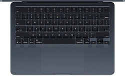 Ноутбук Apple MacBook Air A3240 M4 10 core 16Gb SSD256Gb/8 core GPU 13.6" Liquid Retina (2560x1664) macOS midnight WiFi BT Cam (MW123ZP/A)