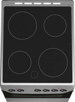 Плита Электрическая Darina 1D5 EC 241 614 X нержавеющая сталь/черный стеклокерамика (без крышки)