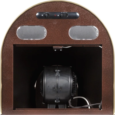 Вытяжка каминная Elikor Эпсилон 50П-430-П3Л медный антик/золотистый управление: ползунковое (1 мотор)