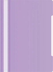 Папка-скоросшиватель Бюрократ Pastel -PSLPAST-MP A4 прозрач.верх.лист пластик ассорти 0.14/0.18 (упак.:3шт)