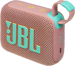 Колонка порт. JBL GO 4 розовый 4.2W 1.0 BT 850mAh (JBLGO4PINK)