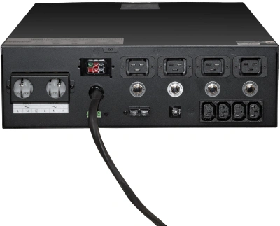 Источник бесперебойного питания Powercom Macan MRT-6000 BAT PACK 6000Вт 6000ВА черный