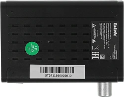 Ресивер DVB-T2 BBK SMP025HDT2 черный