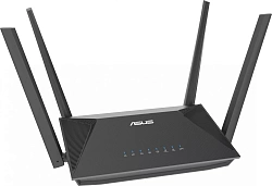 Роутер беспроводной Asus RT-AX52 AX1800 10/100/1000BASE-TX черный