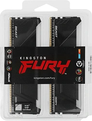 Память DDR4 2x16GB 3600MHz Kingston KF436C18BB2AK2/32 Fury Beast RGB RTL Gaming PC4-28800 CL18 DIMM 288-pin 1.35В dual rank с радиатором Ret