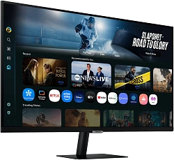 Монитор Samsung 32" LS32FM702UMXUE черный VA LED 4ms 16:9 HDMI M/M матовая 3000:1 300cd 178гр/178гр 3840x2160 60Hz 4K USB 6.5кг