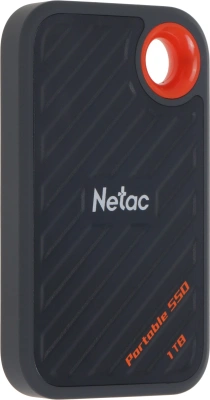 Накопитель SSD Netac USB-C 1000Gb NT01ZX20-001T-32BL ZX20 2.5" синий