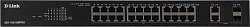 Коммутатор D-Link DGS-1100-26MPPV2/A3A (L2) 24x1Гбит/с 2xКомбо(1000BASE-T/SFP) 2SFP 24PoE 90W управляемый