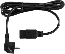 Шнур питания Rem R-16-CORD-C19-S-1.8 C19-Schuko проводник.:3x1.5мм2 1.8м 250В 16А (упак.:1шт) черный