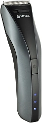 Машинка для стрижки Vitek VT-2575 графитовый 1.8Вт (насадок в компл:1шт)