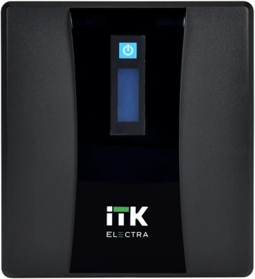 Источник бесперебойного питания ITK Electra 720Вт 1200ВА черный