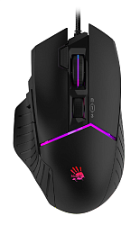 Мышь A4Tech Bloody W95 Max черный оптическая 12000dpi USB 6but (W95 MAX STONE BLACK)
