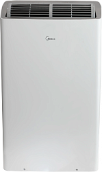 Кондиционер мобильный Midea MPPT-12CRFN7-Q серебристый/белый площ.35м2 инверт.