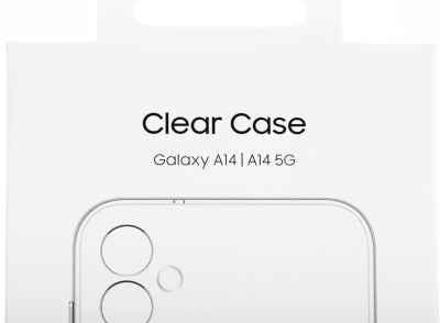 Чехол (клип-кейс) Samsung для Samsung Galaxy A14 Clear Case A14 прозрачный (EF-QA146CTEGRU)