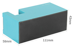 Диспенсер для клейкой ленты Deli Nusign NS121BLUE