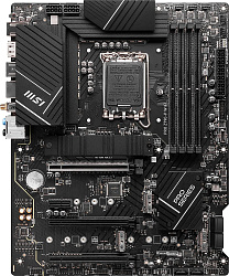 Материнская плата MSI PRO Z790-P WIFI Soc-1700 Intel Z790 4xDDR5 ATX AC`97 8ch(7.1) 2.5Gg RAID+HDMI+DP
