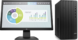 ПК HP 290 G9 MT i3 12100 (3.3) 16Gb SSD512Gb UHDG 730 Windows 11 Pro GbitEth 180W мышь клавиатура черный монитор в комплекте P204 (9M936AT/16GB/W11P)