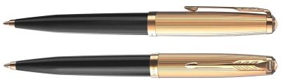 Ручка шариков. Parker 51 Deluxe (CW2123513) Black GT M черн. черн. подар.кор.