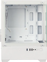Корпус Accord ACC-ZCU2W белый без БП mATX 5x120mm 2xUSB2.0 1xUSB3.0 audio bott PSU