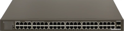 Коммутатор Tenda TEG1050F (L2) 48x1Гбит/с 2SFP неуправляемый