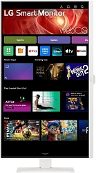 Монитор LG 31.5" 32U850SA-W белый IPS LED 5ms 16:9 HDMI M/M Cam матовая HAS Piv 1000:1 400cd 178гр/178гр 3840x2160 60Hz 4K USB 7.7кг