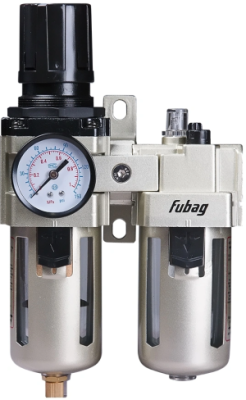 Блок подготовки для пневмоинструмента Fubag FRL 3000 серебристый