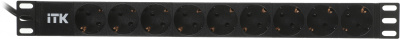 Блок распределения питания ITK PH22-9D1 гор.размещ. 9xSchuko базовые 16A Schuko 2м