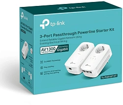 Сетевой адаптер Powerline TP-Link TL-PA8033P Kit Gigabit Ethernet