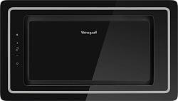 Вытяжка встраиваемая Weissgauff Quadra 606 Black черный управление: сенсорное (1 мотор)