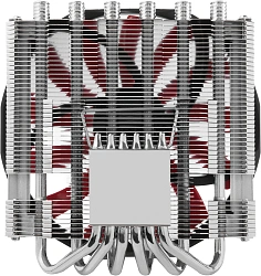 Устройство охлаждения(кулер) Thermalright AXP-200-R Soc-AM5/AM4/1151/1200/2066/1700 черный/красный 4-pin 30.6dB Al 180W 475gr Ret